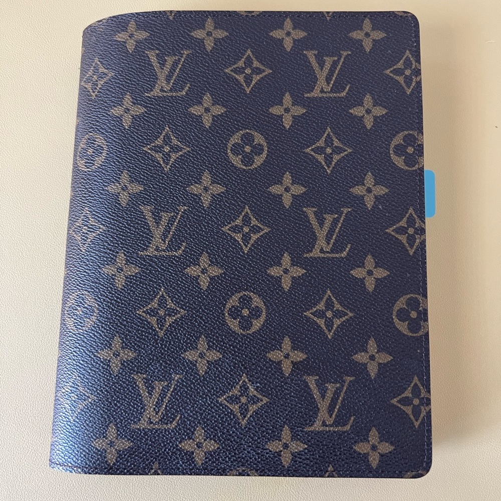 Louis Vuitton monogram desk agenda